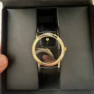 Movado museum classic watch. Unisex